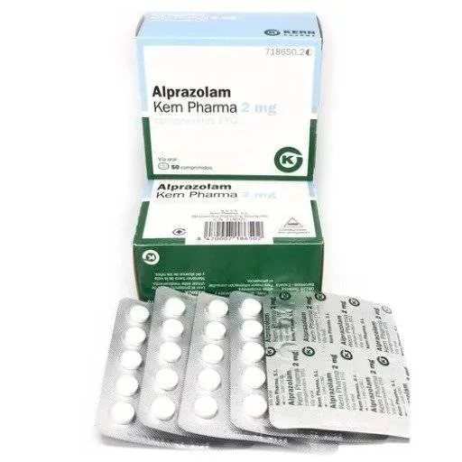 Alprazolam Xanax 2mg Kern Pharma